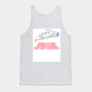 Pizza Love: Inspiring Quotes and Images to Indulge Your Passion 2 Tank Top